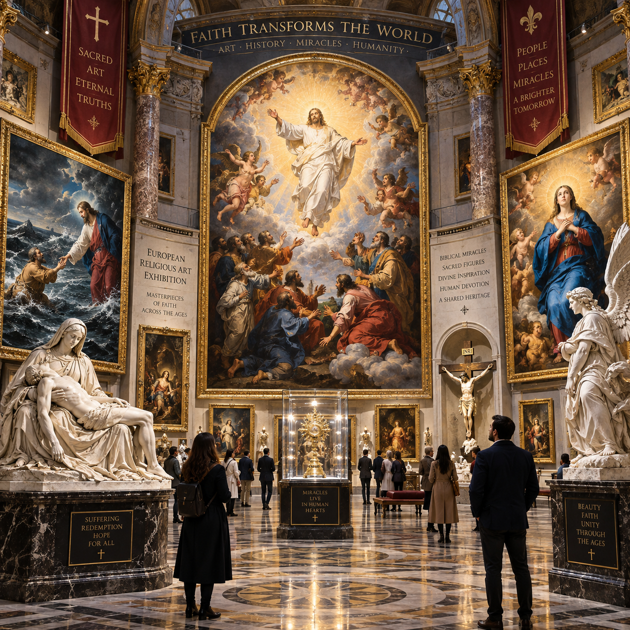 I miracoli rappresentati nell’arte europea: simboli, opere e significati